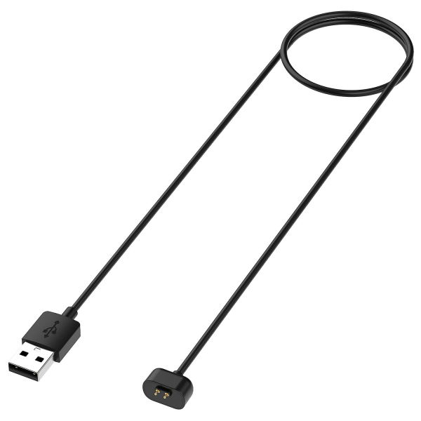 USB laddningskabel för Amazfits Band 7 2-stifts magnetisk USB laddare för Amazfits Band 7 Laddningsacce