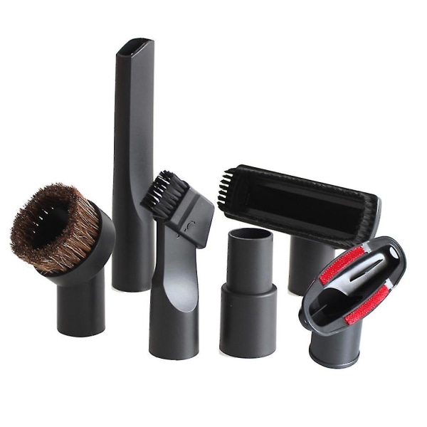 6 Pcs Universal Vacuum Cleaner Brush Nozzle Home Dusting Crevice Stair Tool Kit For 32mm 35mm Vacuu