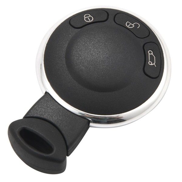 Remote Entry Oklippt bilnyckelbricka Case Shell Button Pad för Mini Cooper Iyzkeyr5602