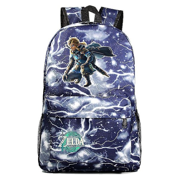 "tears of the game" Zelda Kingdom Print, Tonåring Primary and Secondary School Bag, Casual ryggsäck för män och kvinnor 6