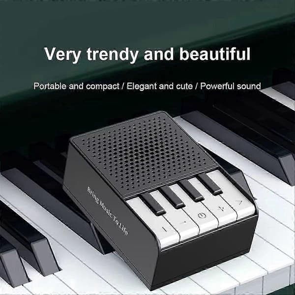 Pianformet Bluetooth-høyttaler 5W Trådløs Minihøyttaler