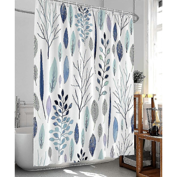 Dusjforheng Blomster Dusjforheng Blad Dusjforheng Planter Tropisk Dusjforheng, vanntette Stoff Dusjforheng 180x180cm