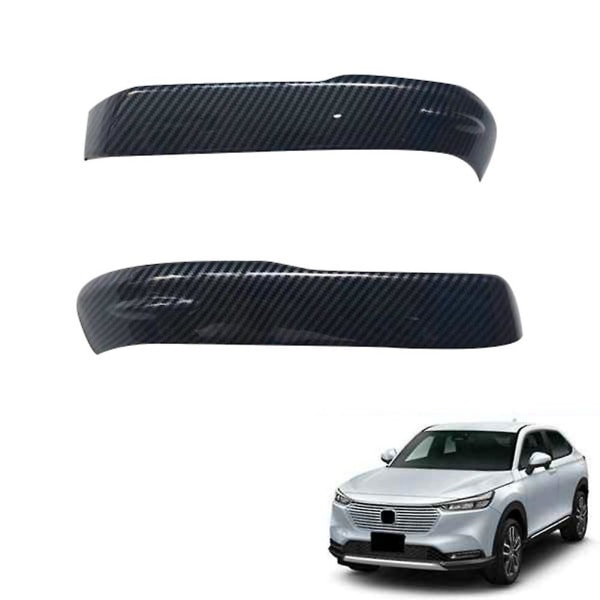 1 par Abs Carbon Fiber Side Bakspejl Strip Cover Trims Sticker For -v Xrv Xr-v 2022 2023