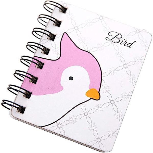 Små Mini Spiral Notebooks Söt Daily Planner Bärbar Mini Coil Notebook Journal Dagboksficka Anteckningsblock Anteckningsblock för hem skolresor (Färg: B)