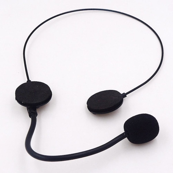 6 kpl Lelumikrofonikuulokkeet asumikrofonirekvisiitta Naamio Fake Headphone Props