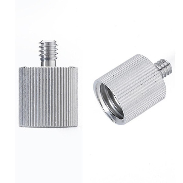 5/8 til 1/4 adapter hunn til hann mikrofon skrue adapter mikrofonstativ adapter
