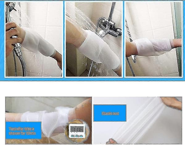 Vanntett PICC Line dusjdeksel for armbeskyttelse under bading