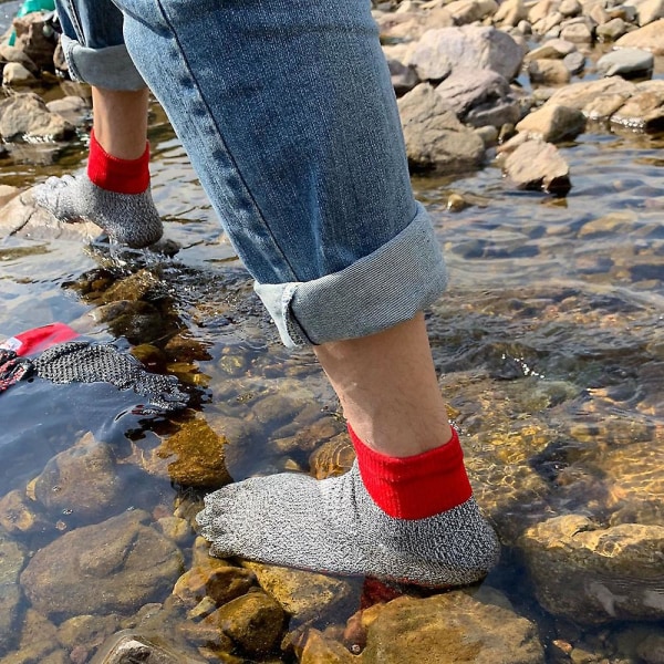 Verdens mest minimalistiske fodtøj Free Your Feet High Cut Toe Sokker Til Strand Non 3