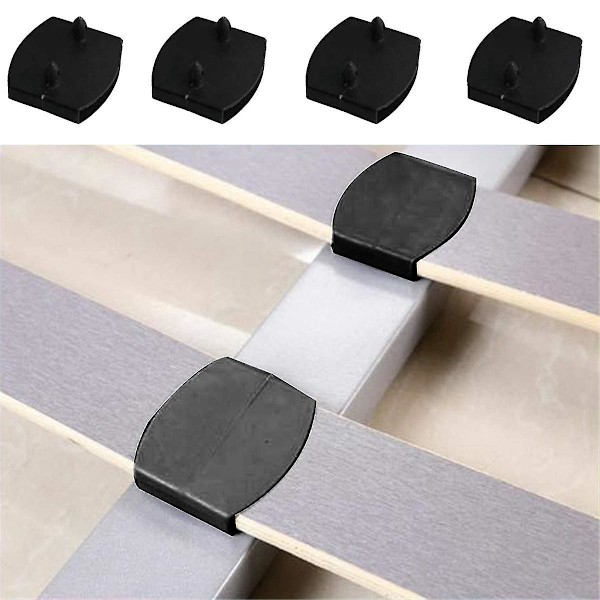 24 kpl 55mm X 9mm muoviset säleet Sängyn cover Vaihtopidikkeen suojukset pitämiseen Puiset säleet Sängyn pohja