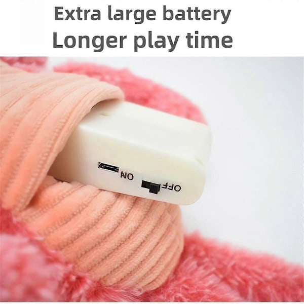Floppy Lobster Hundelegetøj Plushet Springende Hummer Interaktivt Legetøj Bevægelsesaktiveret Bevægeligt Kæledyrslegetøj, Plushet Kæledyrs Tyggelegetøj, B As Shown