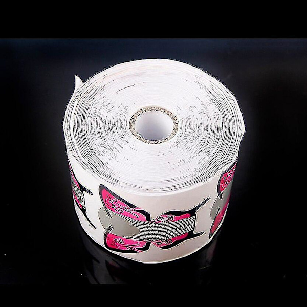 500 st/rulle Butterfly Nail Forms Nail Forms Sticker Nail Forms Uv Gel Akryl Fransk S073|nagelform