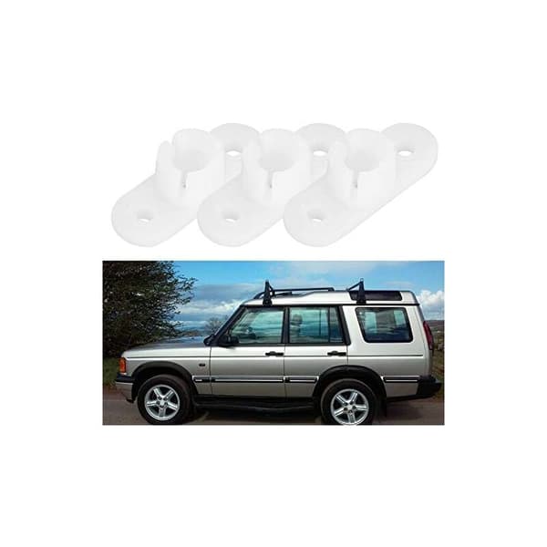 3 stk frontlysklemme, ABS frontlysklemmer frontlystrimklemme for Discovery 1 2 (hvit) White