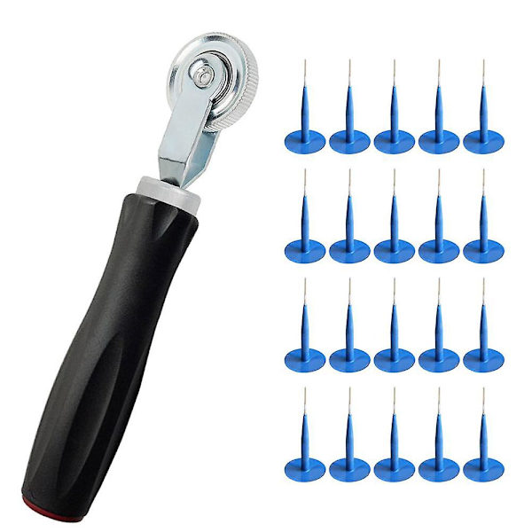 20kpl 55*6mm Mushroom Nail-Tre Film Rengas Kylmä Patch Film Kumin ompelukone Renkaiden korjaussarja Kiinteä tulppa Mushroom Nai - Renkaiden korjaustyökalut