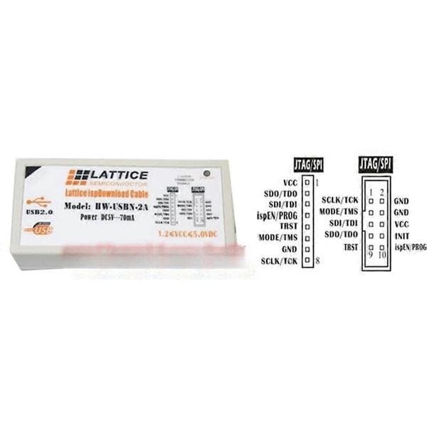 Lattice USB nedlastingskabel HW-USBN-2A CPLD/FPGA programmeringssimuleringsprogrammerer