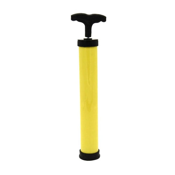 Yksinkertainen käsipumppu-imupussi Käsipumppulaukut Kannettava käsipumppu Muovinen käsipumppu Yellow M