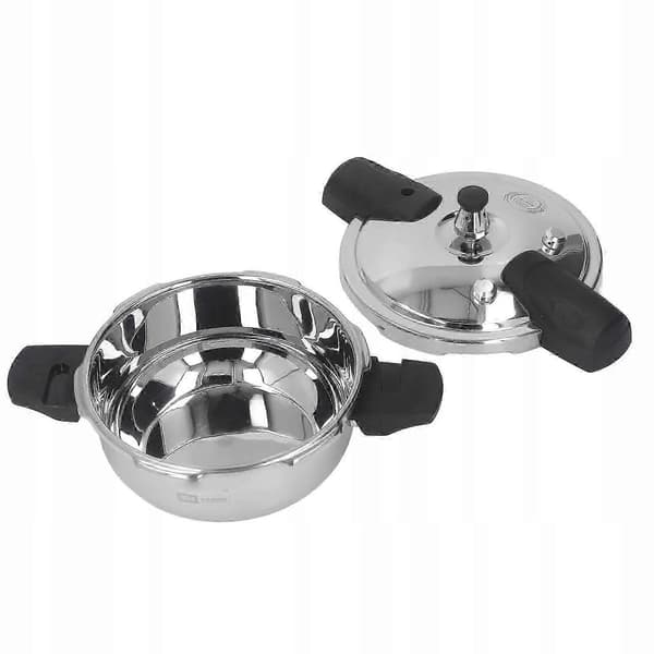 Tryckkokare Mini Säker Korrosionsbeständig 1,8l Silver