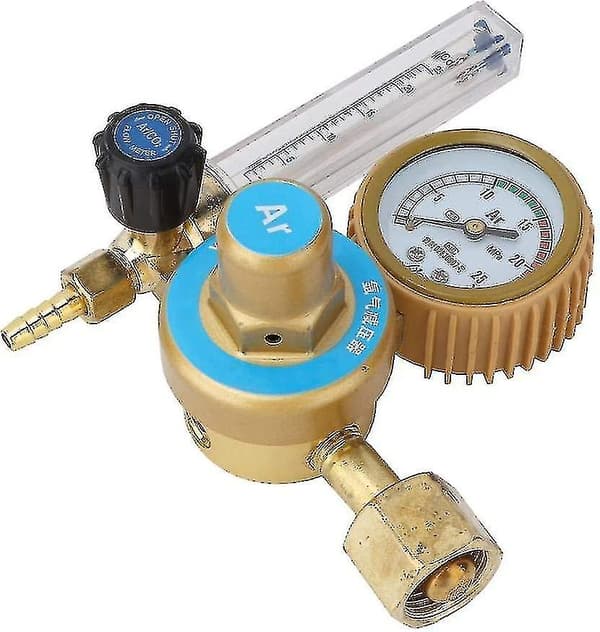 Argon CO2 Flow Meter Regulator, Tryk Måler 0~25mpa, Universal Argon CO2 Svejseregulering Trykreducer