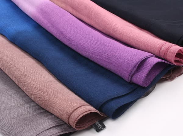 Tørklæde til kvinder Bomuld Silke Tørklæder Elegant Gradient Farve Letvægts Mode til Forår Vinter Tørklæder Sjal Wraps Yellow