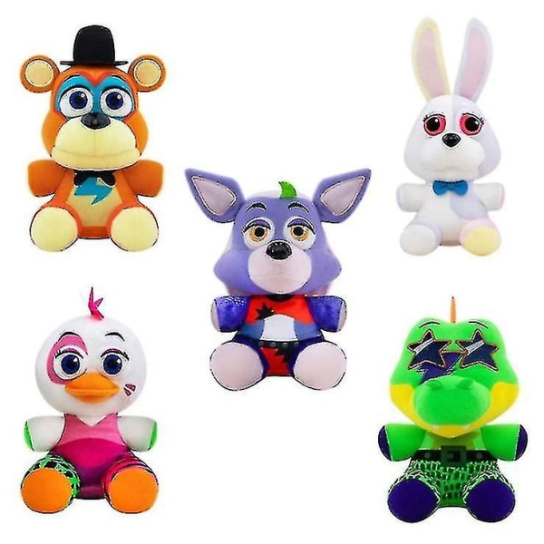 Fnaf Five Nights At Freddy's Security Breach Plyschdockaleksak 20cm lamrock chica