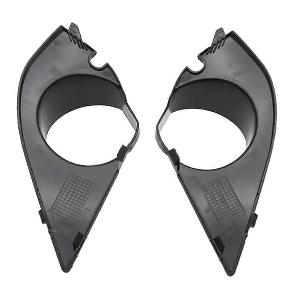 Tåkelysdeksel Lamperamme Grill for 5-serie E60 E61 M Pakke 2003-2010 Tåkelys Grill Lampehette Black