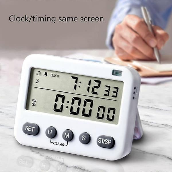 YS-218 Digital Timer 99-timers Positiv Nedtelling Påminnelse, Stil: Ingen Vibrasjon