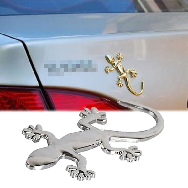 3d Abs Gecko Autotarrat Auton muotoilu Sisustus Autojen korjaustarvikkeet Tarra Kromi Tarra Auton Sisustus| |