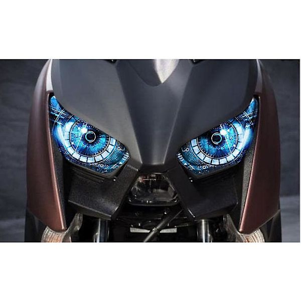 Moottoripyörän tarvikkeet Ajovalojen suojatarra Ajovalotarra Yamaha Xmax 300 Xmax 250 2017 2018 - Tarrat &amp; Tarrat type 04