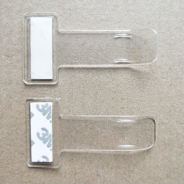 Pysäköintilippupidike Automaattinen kiinnityskortti Setelipidike Kiinnitys Organizer Auton muotoilu Tuulilasitarrat Tarvikkeet| | 1pcs
