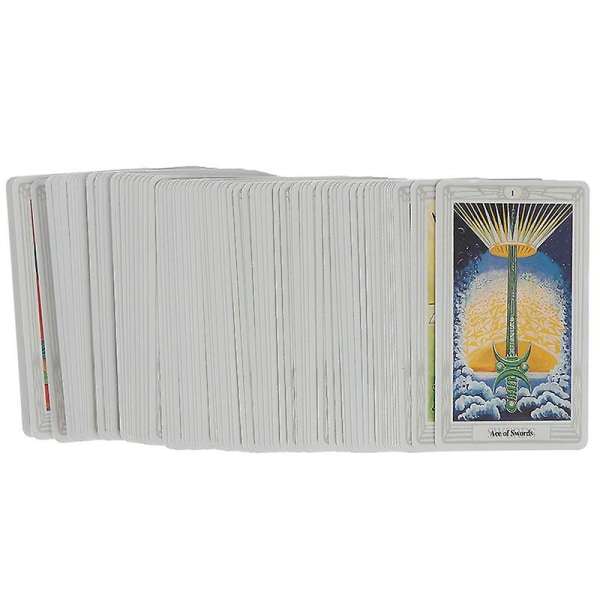 78 korttia Egyptin myytti ennustaminen Aleister Crowley Thoth Tarot taskuopaskirja