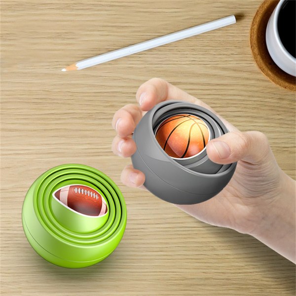 Finger ABS 3D Infinite Flip Ball Stress Relief Dekompresjonsleker For barn Voksne Morsomme gaver Festgaver D One Size