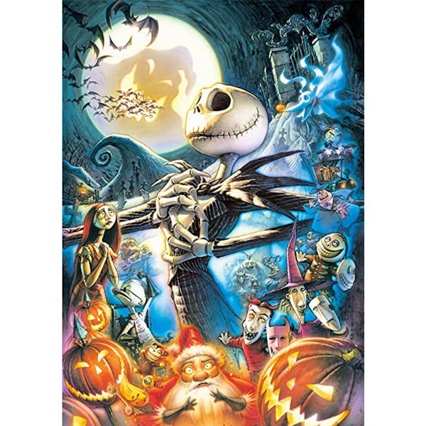 UKAP Dekorativ heldiamant 5D diamond painting korsstygn Skull 30x40cm(11.81x15.75")
