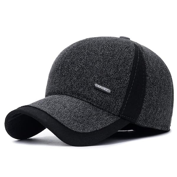Baseballcaps vinter baseballcaps med øreklaffer herre caps