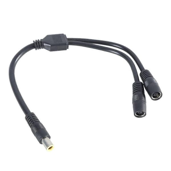 DC7909 Y-splitterkabel 7,9x5,5 mm solpanel 1 han til 2 hun strømkabel