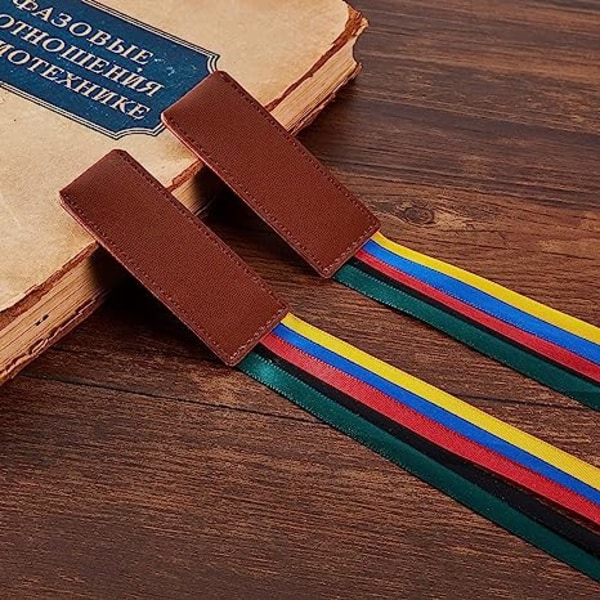 3 kpl Raamattunauha Kirjanmerkkinauha Merkintä tekonahkainen kirjanmerkkinauha värillinen nauha kirjoille