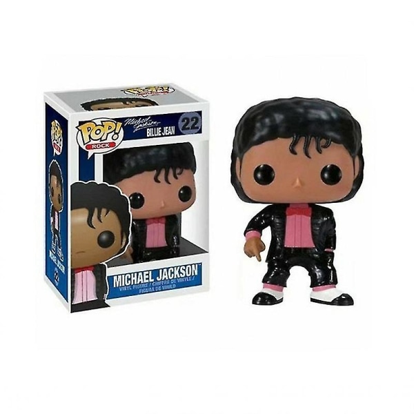 Funko pop! Høykvalitets Michael Jackson Singer Musiker Model Collection Vinyl Action Figur Jackson22