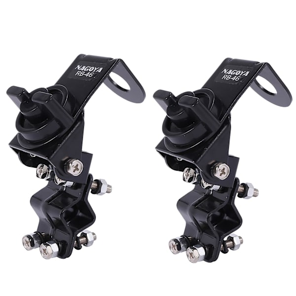 2x Rb-46 bilantennefeste svart farge for mobil bilradio Kt-8900d Baojie -218 tilbehør