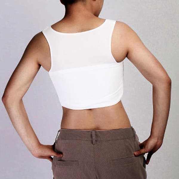 Brystbinder Åndbar Mini Mizer Bryst Undertrøje Undertøj BH White M