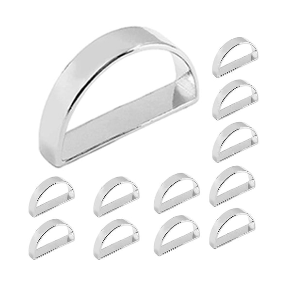 12 st servettringar, servettringsdekor för mors dag, tacksägelse, jul, årsdagsmiddagar Silver