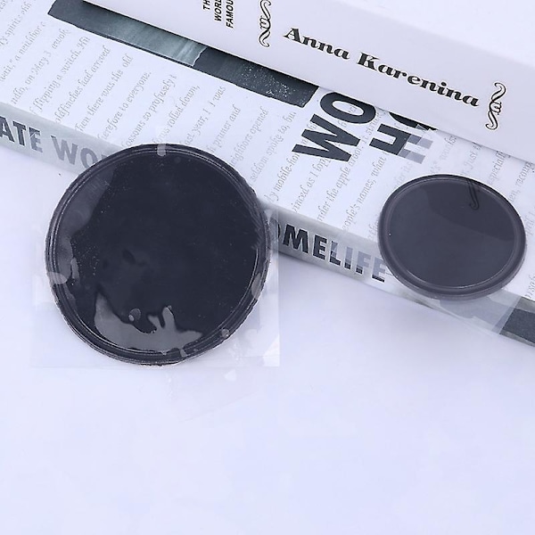 Multifunksjon bil Anti-sklimatte Rund Høytemperaturmotstand Instrumentpanel Oppbevaringspute Bilinteriørtilbehør| | 8cm
