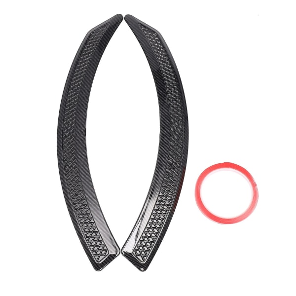 1 par bil mattsvart sidskärmslist Trimlist framsida cover Fender Passar för V3 V5 V6 2009