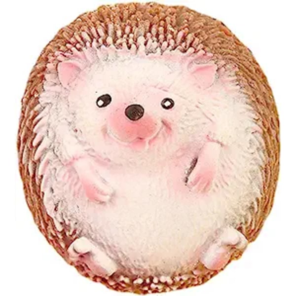 Stress relief , igelkottspressleksak Stressavlastande hög elasticitet Hudvänlig lindrar tristess Hedgehog Fidget Toy för avkoppling Igelkottspressning