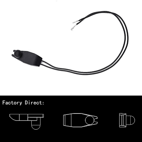 Uppgraderad utomhustemperatursensor 6445f9 extern temperatursensor för bil