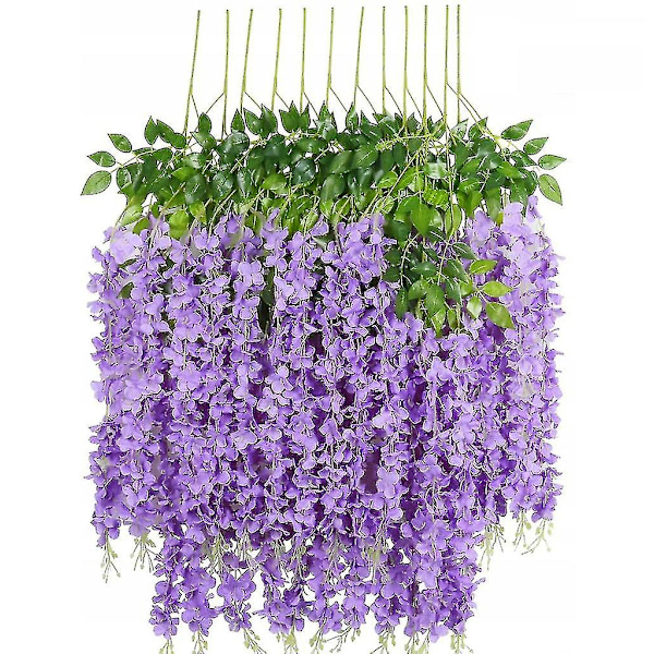 Tekokukat Fake Wisteria Simulation Vine, violetti-niubi