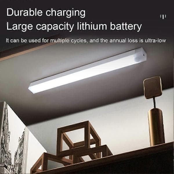 Motion Sensor Wireless Under Cabinet Wardrobe Lamp Kitchen Counter LED Night Light 100mm 4 inch Warm 100mm4 in Warm White