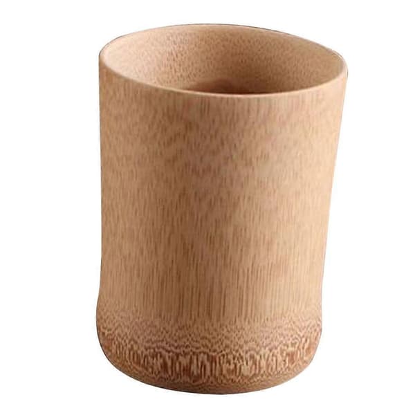 Naturlig Bambu Juice Mugg och Kopp Drickskoppar för Sake kaffe och te, 12 Designer att Välja B