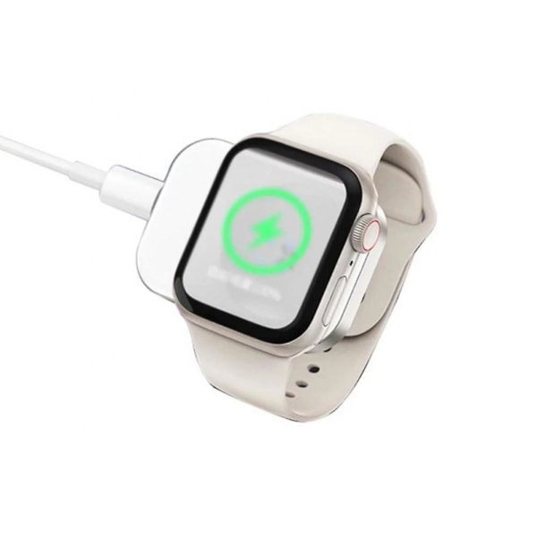 Lader for Apple Watch, bærbar Iwatch USB trådløs lader, magnetisk hurtigladerledning for Apple Watch Series 8 7 6 5 4 3 2 1 Se