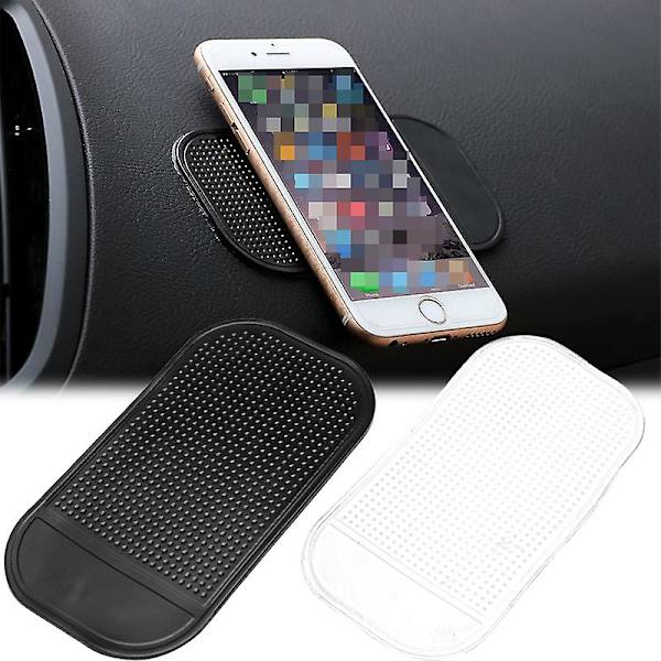 Bil Anti-Slip Instrumentpanel Opbevaring Sticky Dashboard Pad Silica Magic Mat Telefonholder Auto Interiør Tilbehør Universal|anti-slip Mat| Transparent