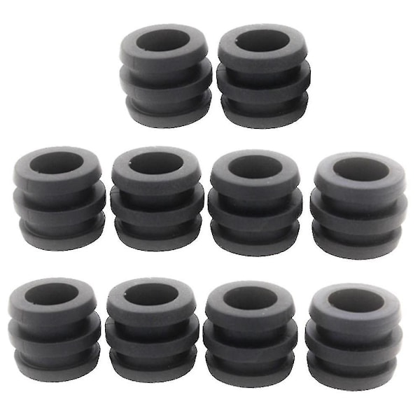 10 stykker 16 mm bordfodbold bordstang bumper buffer til bordfodbold
