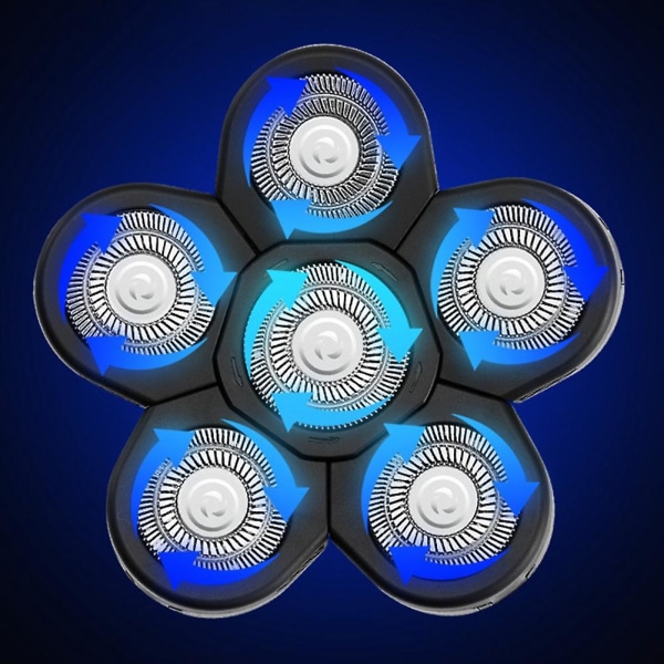 Kompatibel medkompatibel med 4pack rakblad Byt huvud Kompatibel Philips Norelco rakapparat Sh70
