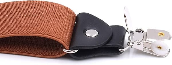 Selar for menn Justerbar elastisk - Kraftig 1,4 tommer bred X-form 4 sterke